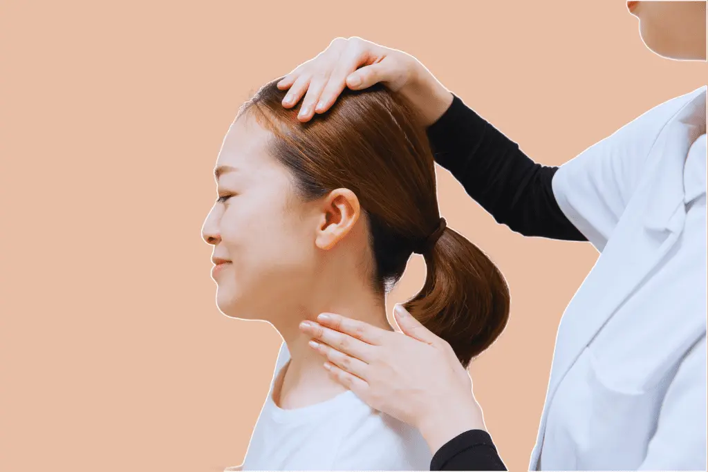 Preparation for a Neck Massage