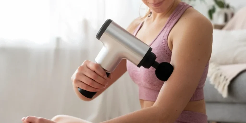 How To Use A Massage Gun For Lymphatic Drainage 1 Use A Massage Gun