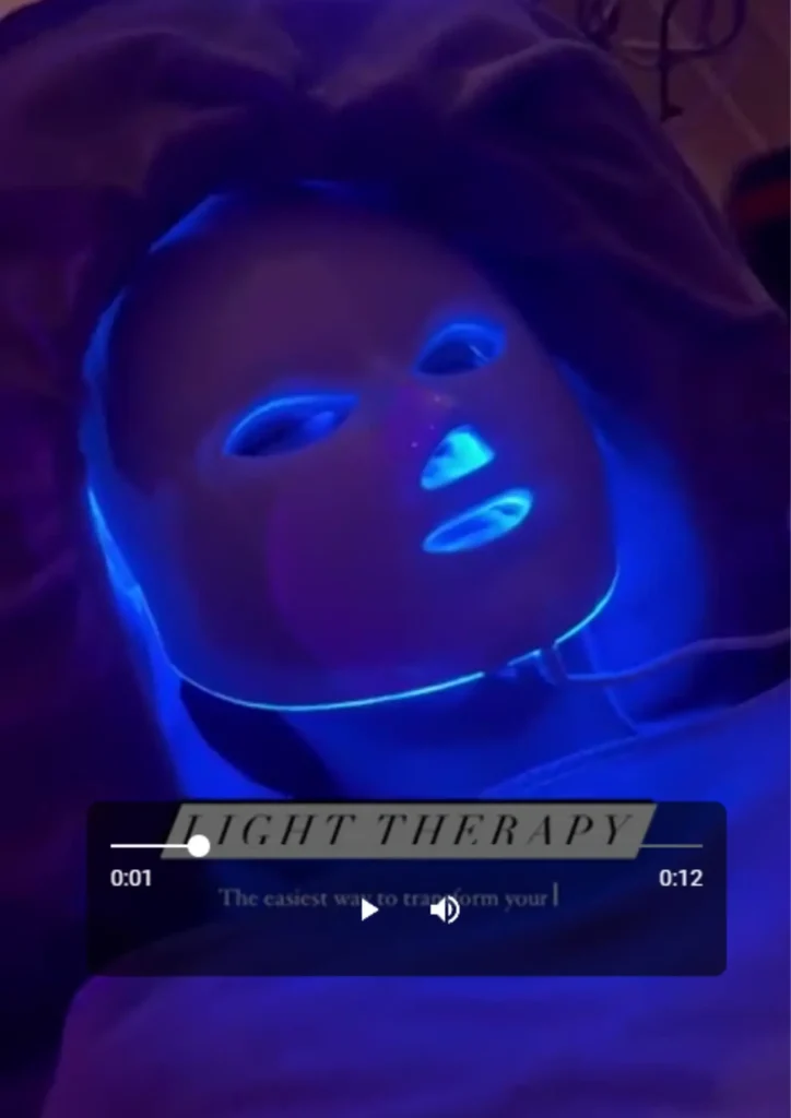 Blue light therapy