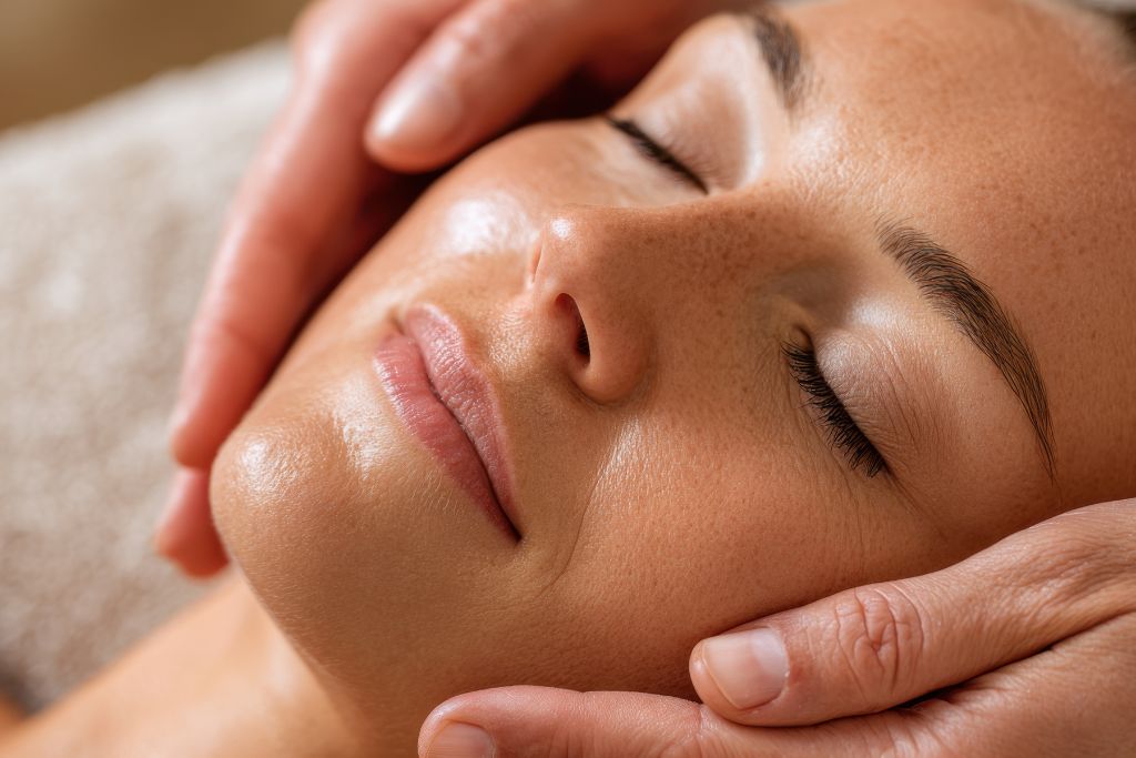 Facial treatments for healthy skin