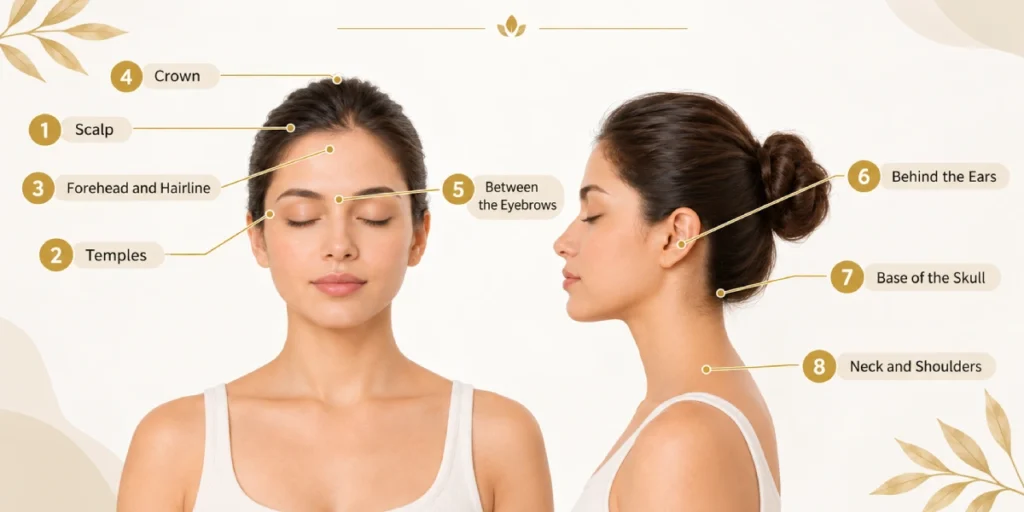 Best Head Massage Techniques And Points For Stress Relief