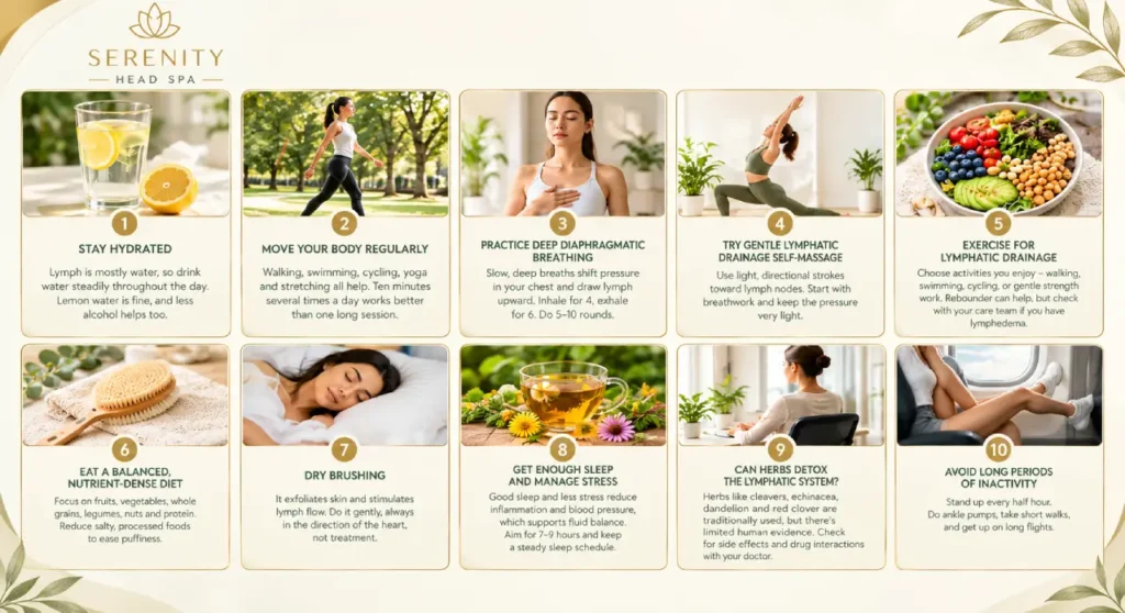 How To Detox Your Lymphatic System Naturally 4 10 Natural Ways To Support Lymphatic Drainage