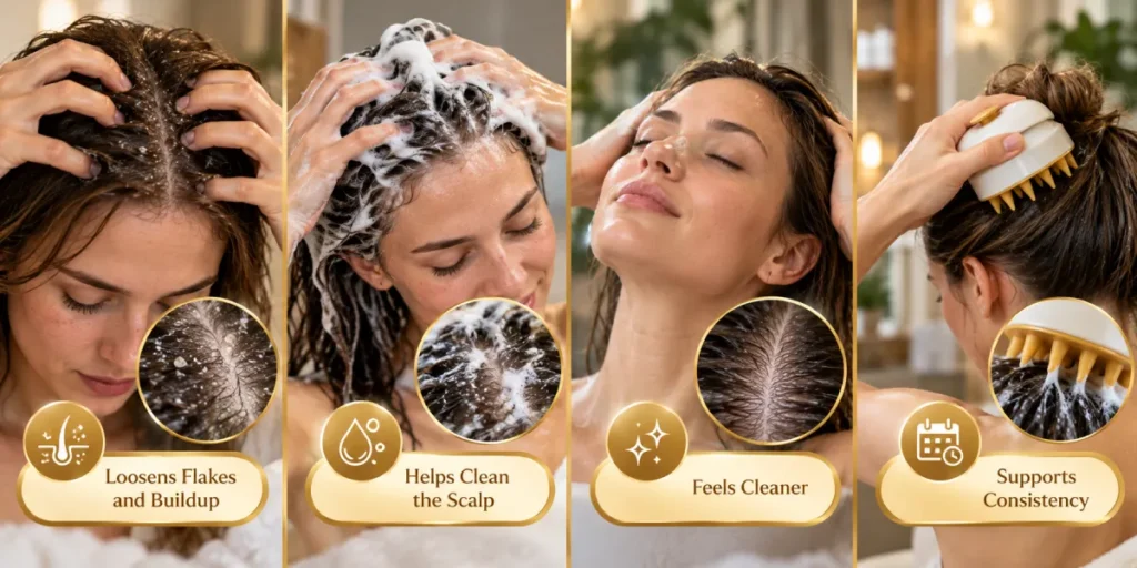 Does Scalp Massage Help With Dandruff? Massage, Massagers &Amp; Tips 1 How Can Scalp Massage Help With Dandruff