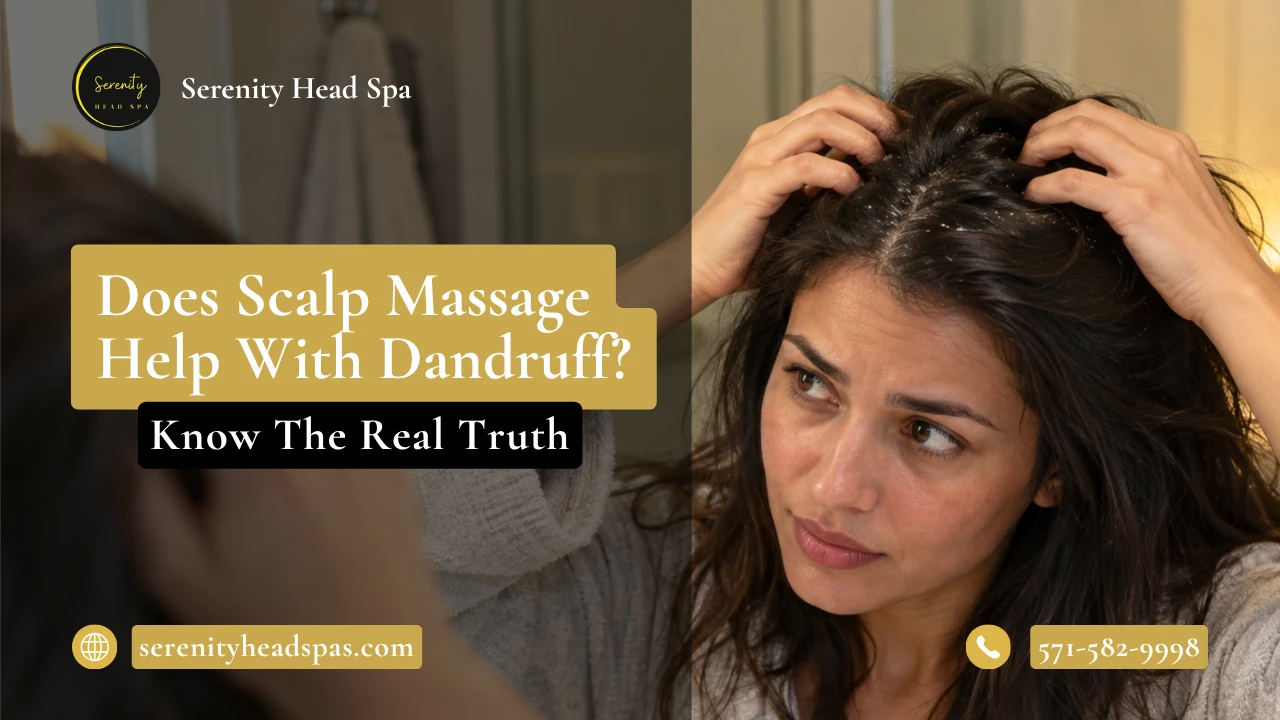 does scalp massage help with dandruff