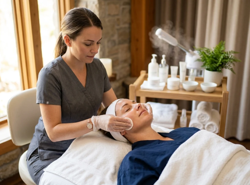 Facial Skin Treatment