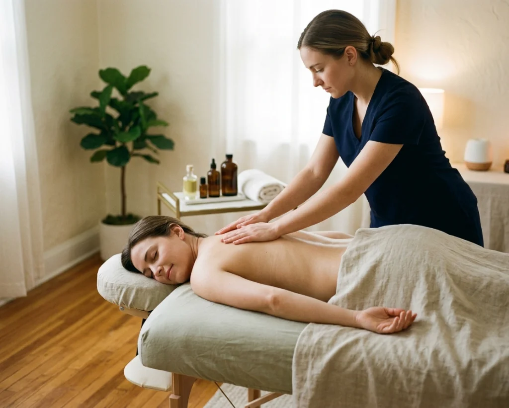 lymph drainage massage