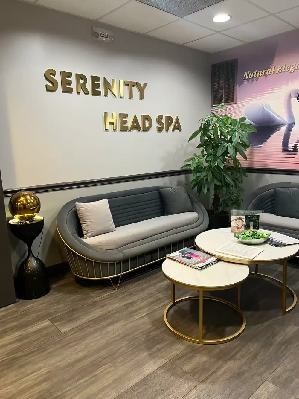 Serenity Head Spa Waiting Room