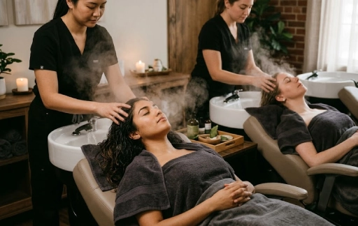 Couple Hair Spa