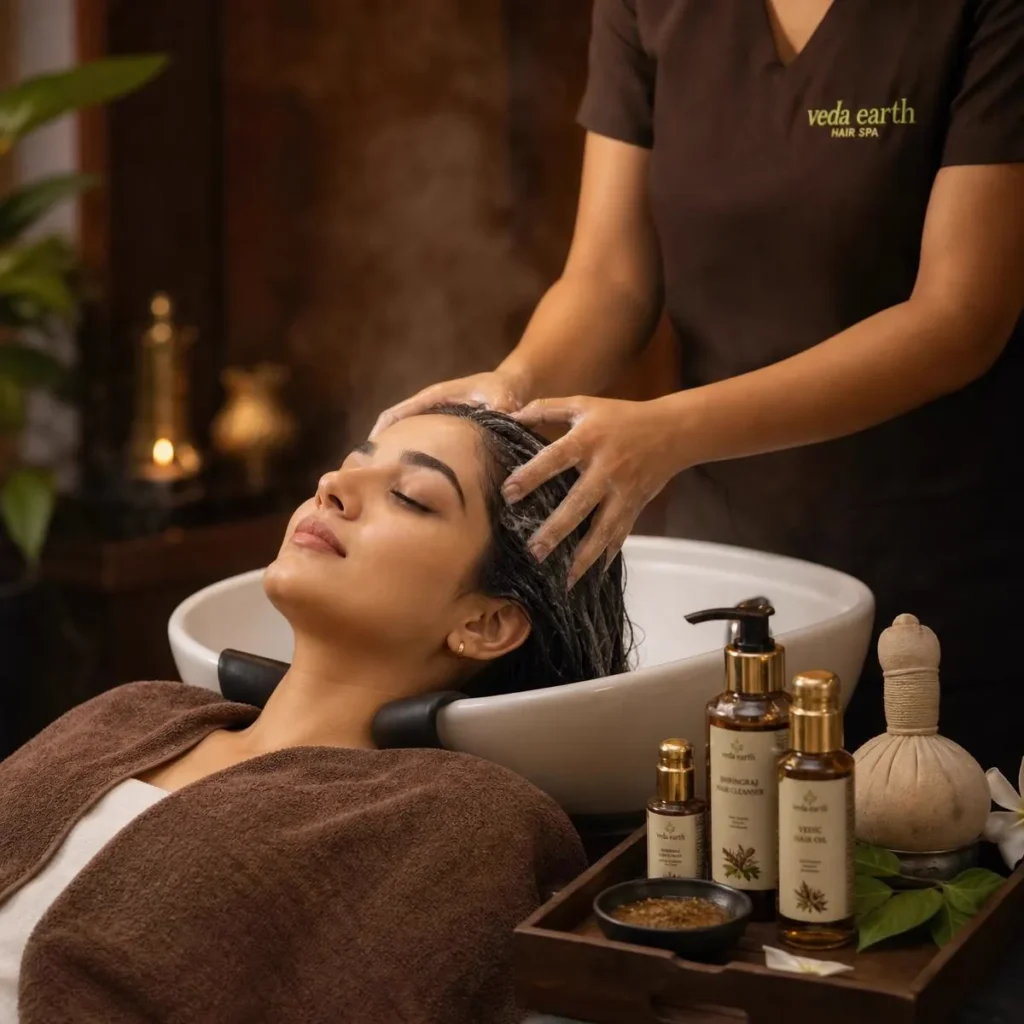Hair Spa Session Works