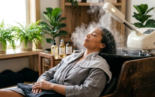 Steam Treatment For Hair