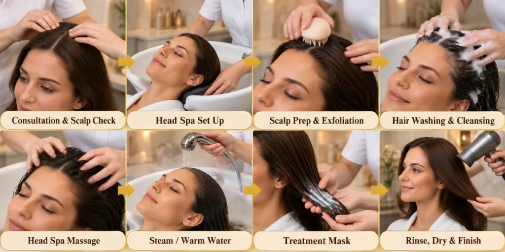 Japanese Head Spa Steps What Happens During The Treatment 1